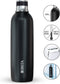 Brita SodaTRIO RVS Fles – Zwart – Groot – 1-Pack
