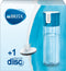 Brita VITAL Drinkfles 0,6L Lichtblauw - Met 1 MicroDisc Filter, BPA-vrij