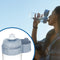Brita VITAL Drinkfles 0,6L Lichtblauw - Met 2 MicroDisc Filters, BPA-vrij