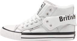 British Knights Roco Schoenen Unisex Sportschoenen - Maat 38 - Unisex - zilver/wit/zwart