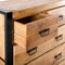 Britt Ladekast - Mangohout - Dressoir - Kast - Industrieel 85x100x40