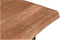 Brix - Bruine Eetkamertafel - U Poot - 180 cm - Mangohout - Eettafel