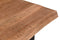 Brix - Bruine Eetkamertafel - U Poot - 220 cm - Mangohout - Eettafel