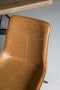 Brix - Eetkamerstoel Brix Lewis Cognac - Stof - 55x64x85