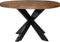 Brix - Eetkamertafel Brix Rond - 150 cm - Mangohout - Bruin