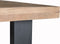 Brix - Eetkamertafel Sturdy - 200x100cm - Mangohout - Bruin