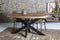 Brix - Eetkamertafel Sturdy Oval 160 cm - Mangohout / Gecoat Staal