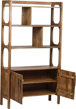 Brix - Kabinetkast - 180cm - Damian - Mangohout - Bruin