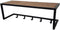 Brix - Kapstok Brix Abby - Mangohout en Gecoat Staal - 26x75x35