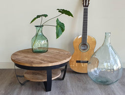 Brix - Salontafel Brix Mark - 85x85x44 - Mangohout