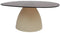 Brix - Salontafel Mylon - Beige - Glas - 86 cm