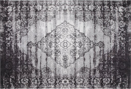 Brix - Vloerkleed Brix Kelly Vintage Black - 170x240 - Katoen