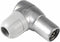 Coaxconnector Male PVC Wit