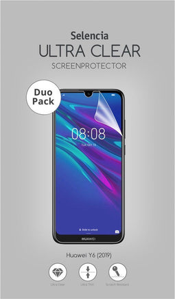 Selencia Screenprotector Geschikt voor Huawei Y6 (2019) / Y6S - Selencia Duo Pack Ultra Clear Screenprotector smartphone