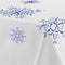 Tafelkleed HappyFriday Xmas Snow Crystal Multicolour 145 x 150 cm