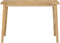 vidaXL - Eettafel - 112x52x76 - cm - massief - mangohout