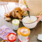 Smoofl Premium Hondensnacks: Ijs voor honden als een snack om af te koelen in de zomer en als een gezonde hond traktatie met verfrissend effect, honden ijs met appel