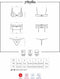 Obsessive Heartina Set - Jarretelset - Maat S/M - Zwart