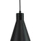 Miles - Zwarte metalen hanger - Moderne uitstraling