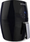 Brock Electronics Digitale Airfryer 3.5 Liter 1200W PFAS Vrij - Heteluchtfriteuse - Zwart - 6 Automatische Programma's