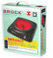 Brock Electronics Elektrische Kookplaat - Infrarood Kookplaat - Compacte 1 Pits - 1200W - Zwart