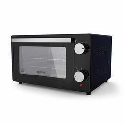 Brock Electronics Elektrische Mini Oven 9L 100-230 ℃ - Vrijstaande Oven - 650W - Zwart