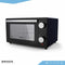 Brock Electronics Elektrische Mini Oven 9L 100-230 ℃ - Vrijstaande Oven - 650W - Zwart