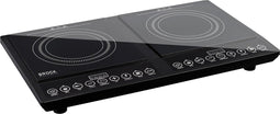 BROCK Electronics HP 4013 Inductie Kookplaat Vrijstaand - 2 pits - 2000W + 2000W