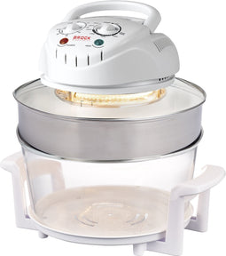Brock HO 1701 WH Halogeenoven - Heteluchtoven met Grill – 17 Liter - Wit