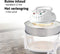 Brock HO 1701 WH Halogeenoven - Heteluchtoven met Grill – 17 Liter - Wit