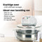 Brock HO 1701 WH Halogeenoven - Heteluchtoven met Grill – 17 Liter - Wit