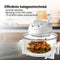 Brock HO 1701 WH Halogeenoven - Heteluchtoven met Grill – 17 Liter - Wit