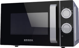 Brock MWO 2012 SS Magnetron - Microwave Oven - 21 liter - Grijs/Zwart