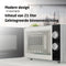 Brock MWO 2012 SS Magnetron - Microwave Oven - 21 liter - Grijs/Zwart