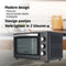 Brock TO 3001 BK Elektrische Oven – Vrijstaande Oven met Grill – Zwart