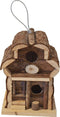Broedhuis natural rond dak ophangbaar 21 cm