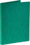 Bronyl ringmap, voor ft A4, uit glanskarton, 2 ringen van 16 mm, groen