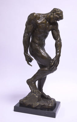 BRONZEN BEELD VAN ADAM