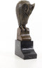 BRONZEN BEELD VAN EEN ART DECO UIL