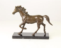 BRONZEN BEELD VAN EEN PAARD