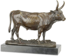 BRONZEN BEELD VAN EEN STIER