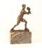 BRONZEN BEELD VAN EEN TENNISSPELER