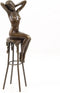 BRONZEN SCULPTUUR GENAAMD -WAKKER WORDEN-
