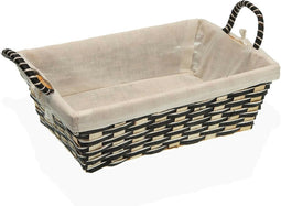 Broodmand Versa Wit Bamboe Zeealgen (19 x 9 x 27 cm)