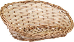 Broodmandje ovaal - 39 x 16 x 14 cm - mandje rotan/riet - broodmanden/serveermanden