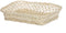 Broodmandje rechthoekig - 22 x 30 x 6 cm - mandje rotan/riet - broodmanden/serveermanden