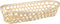 Broodmandje/stokbrood mandje - bamboe hout - 39 x 12 x 8 cm - Serveermandjes voor broodjes