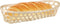 Broodmandje/stokbrood mandje - bamboe hout - 39 x 12 x 8 cm - Serveermandjes voor broodjes