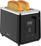 Broodrooster - Extra Breed voor Dik Brood - 6 Warmtestanden - Toaster 920W - Zwart - Safecourt Kitchen