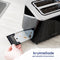 Broodrooster - Extra Breed voor Dik Brood - 6 Warmtestanden - Toaster 920W - Zwart - Safecourt Kitchen